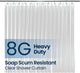 8g Peva - Clear - 72"W x 84"L (Pack of 1)