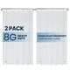 8g Peva - Clear - 72"W x 72"L (Pack of 2)