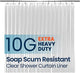 10g Peva - Clear - 72"W x 78"L (Pack of 1)