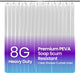 8g Peva - Clear - 72"W x 96"L (Pack of 1)