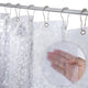 8g Peva - Clear Pebbles Pattern - 72"W x 72"L (Pack of 1)