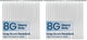 8g Peva - Clear - 72"W x 84"L (Pack of 2)