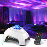 Lunartek Aurora Projector – Sleep Aid Night Light with 8 White Noises and Calming Aurora Patterns for Faster Bedtime