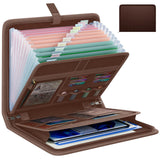 FireShield Docs Fireproof Accordion File Organizer – Expandable A4 Letter Compatible Folder with Built In Zipper Pocket for Remote Workers