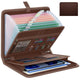 Brown - Accordion File Organizer