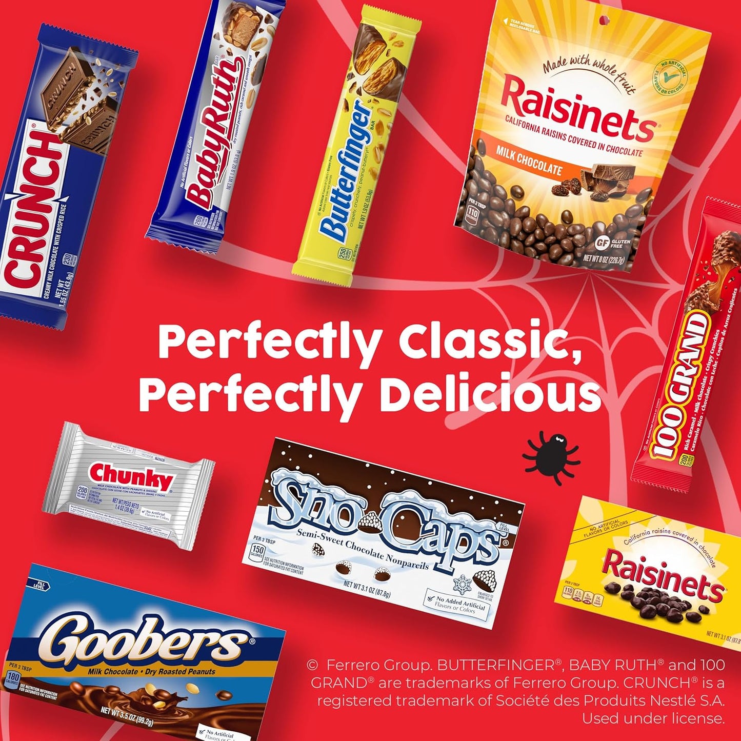 Halloween Candy Variety Pack for Kids' Lunch Boxes, School Parties & Trick-or-Treat Night
