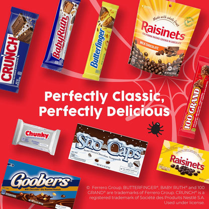 Halloween Candy Variety Pack for Kids' Lunch Boxes, School Parties & Trick-or-Treat Night