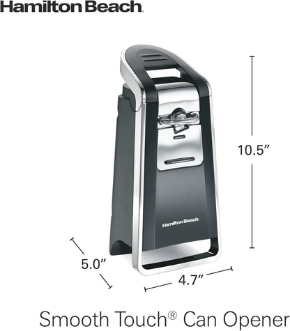 Hamilton Beach Smooth Touch Electric Can Opener – Thoughtful Housewarming Gift for Newlyweds, Easy One-Handed Operation