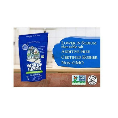 hand-harvested from north american coastal salt beds with sustainable sourcing