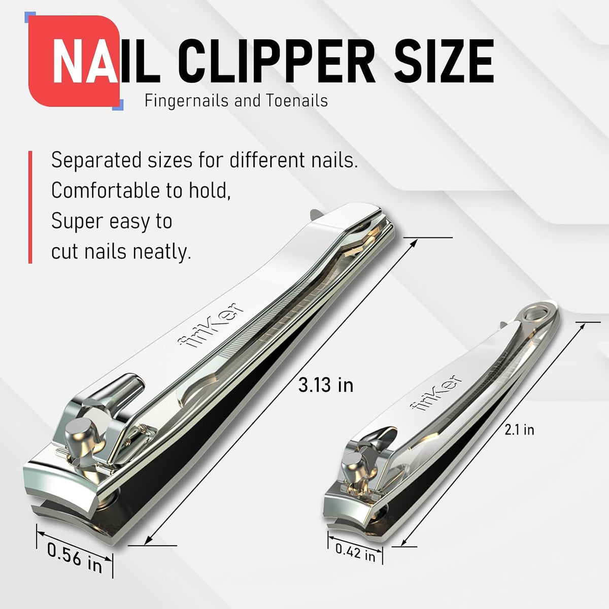 hand-polished sharp stainless steel cutting blades