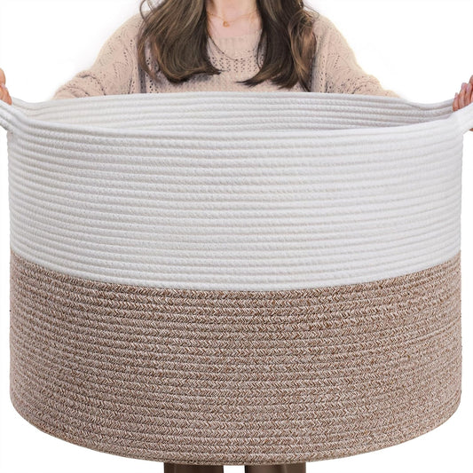 hand-woven soft cotton rope construction with no hard edges