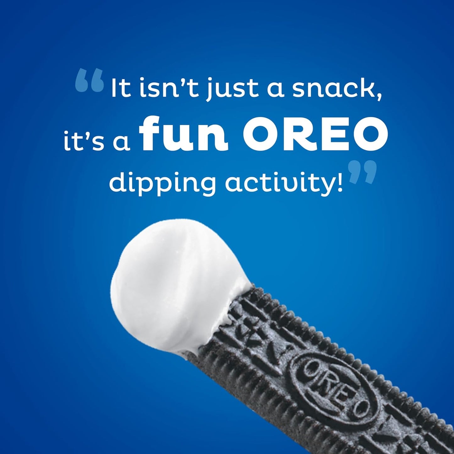 Handi-Snacks OREO Cookie Sticks 'N Creme Dip Snack Packs for Kids Lunchboxes and After-School Snacking, 20 Individually Wrapped Packs