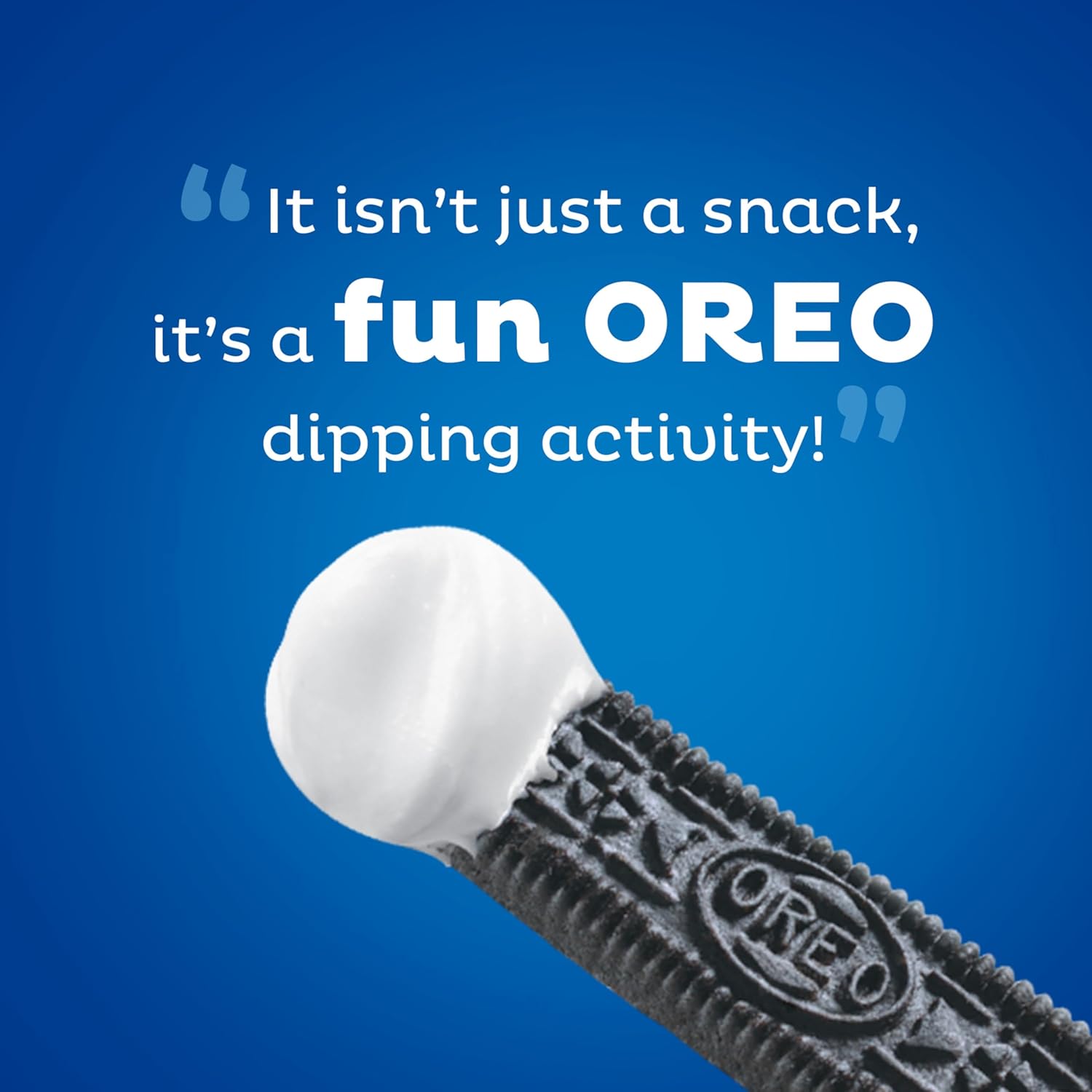 Handi-Snacks OREO Cookie Sticks 'N Creme Dip Snack Packs for Kids Lunchboxes and After-School Snacking, 20 Individually Wrapped Packs