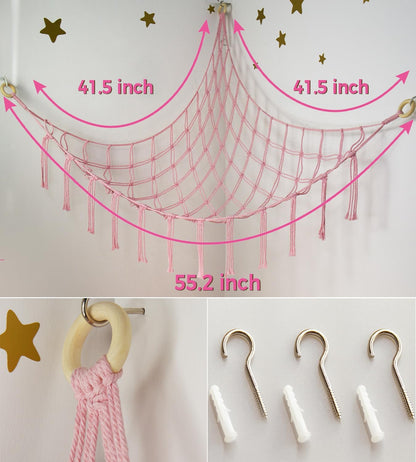 handmade macrame weave that resists loosening or shape change over time