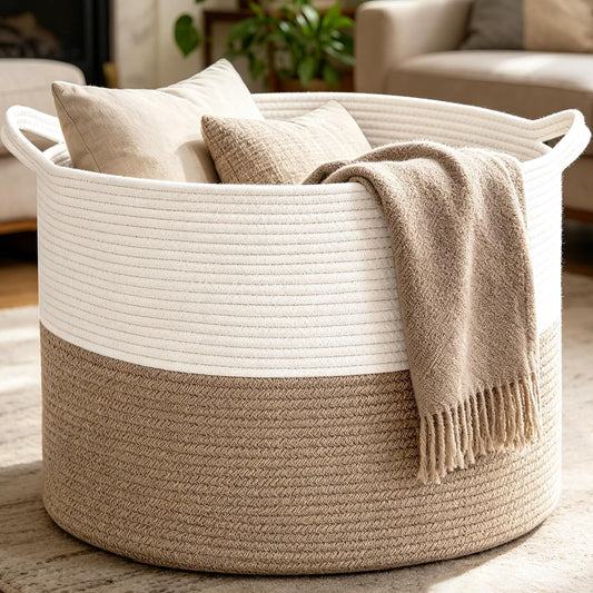 handwoven premium cotton rope with multilayer construction for durability