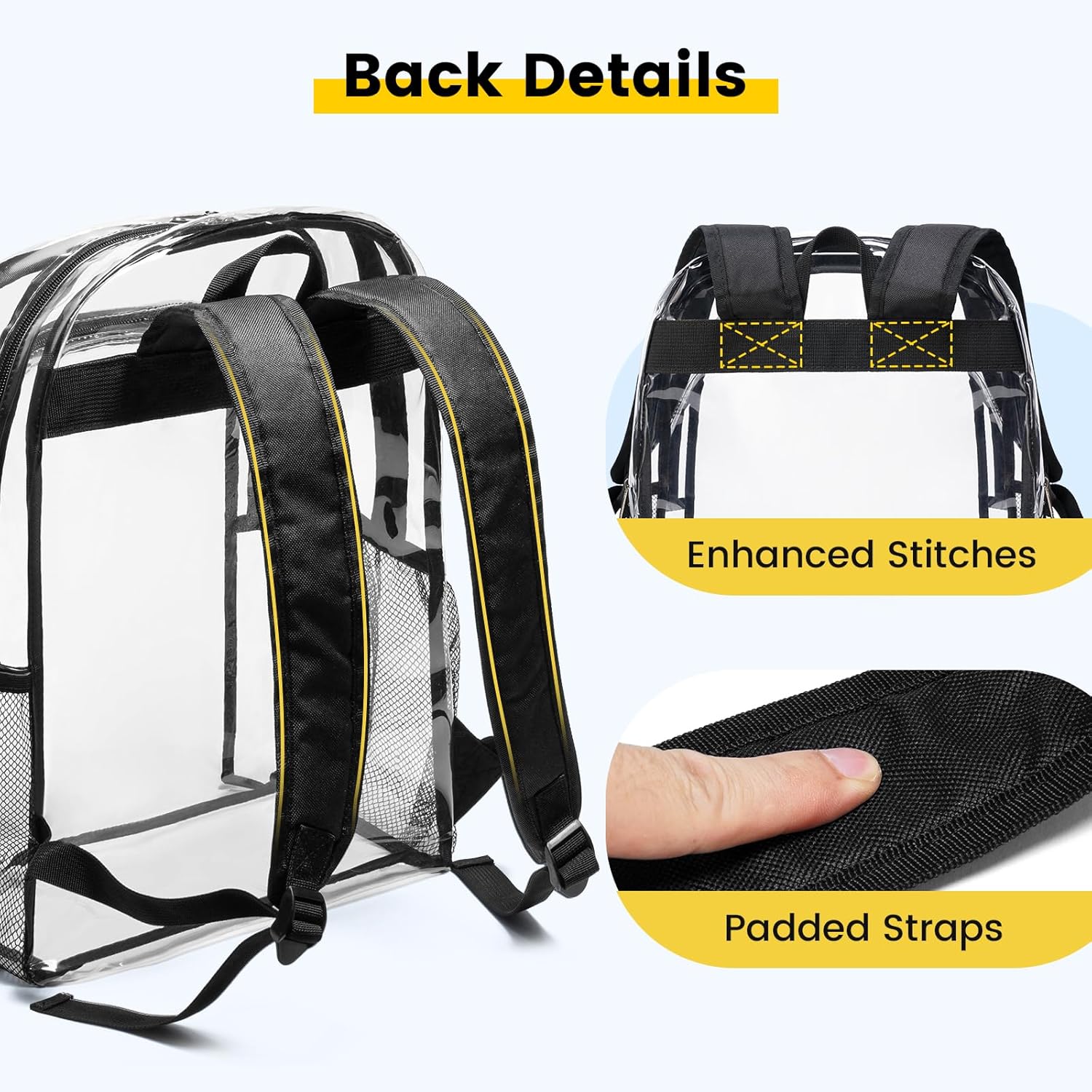hard-shell pvc construction with water-resistant finish