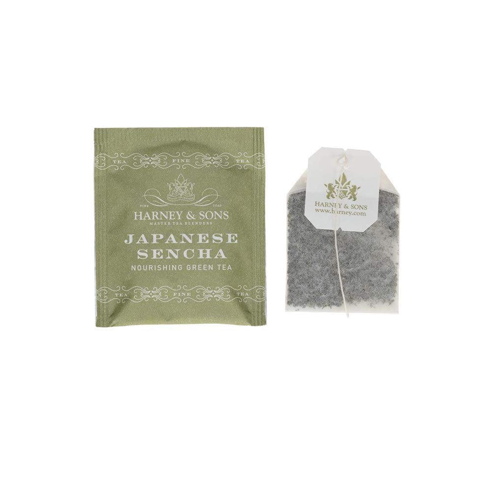 Harney & Sons Japanese Sencha Green Tea – Mindful Bath Time Ritual, Calming Evening Brew