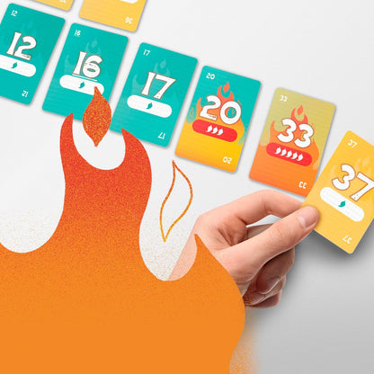Hasbro Beat The Heat Card Game – Stocking Stuffer & White Elephant Gift for Teens, Adults, and Families Who Love Strategy Fun