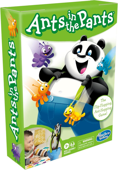 Hasbro Gaming Ants in The Pants Preschool Game – Active Screen-Free Play for Mindful Wind-Down Time, Ages 3+ 2-4 Players