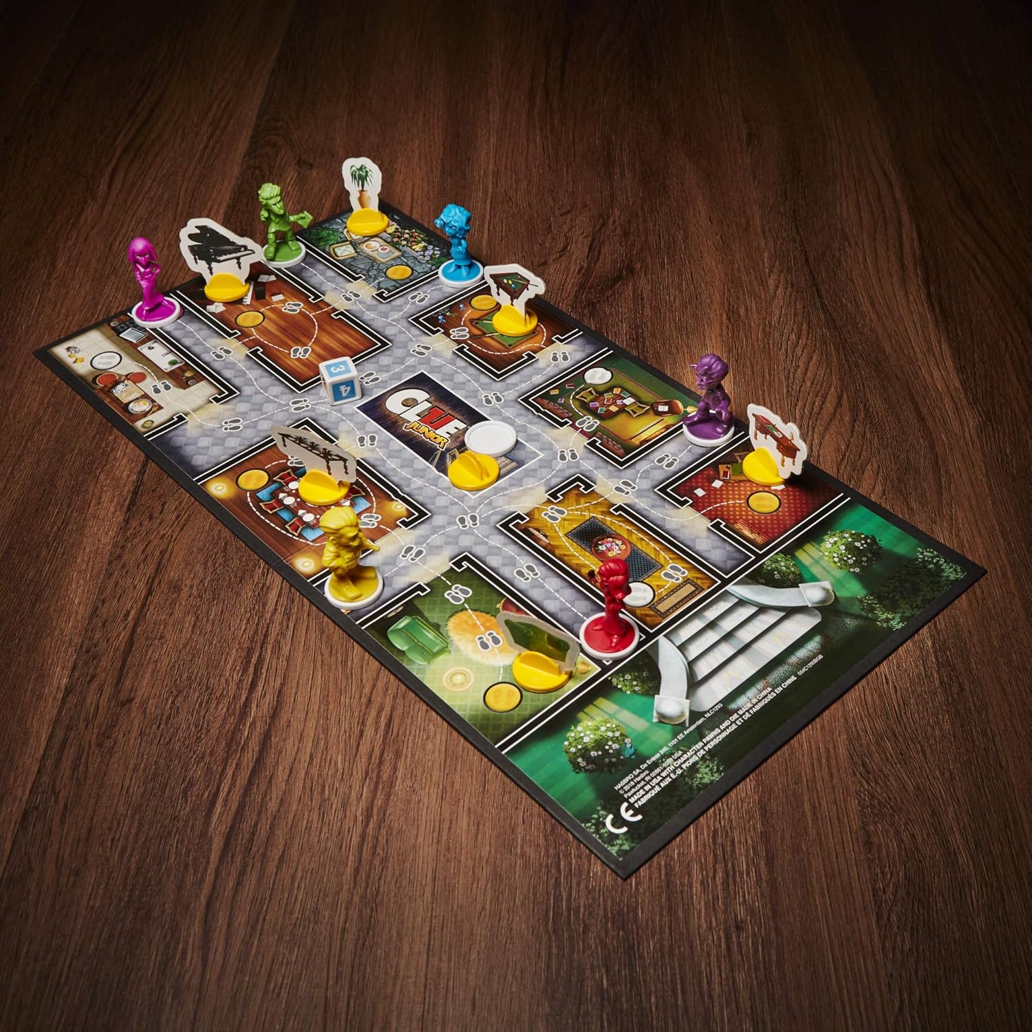Hasbro Gaming Clue Junior Board Game – Birthday Gift for Kids Ages 5-8 Who Love Mystery Games, 2-6 Players