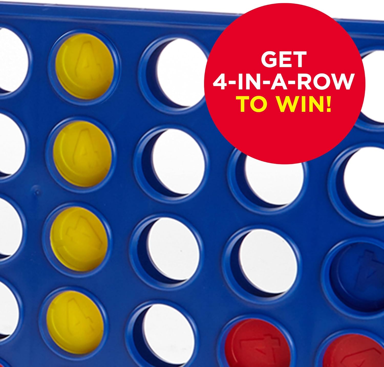 Hasbro Gaming Connect 4 Strategy Game for Kids Ages 6 and Up, Family Game Room Board for Two Players