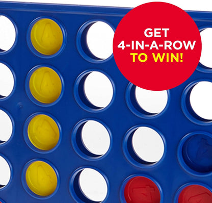 Hasbro Gaming Connect 4 Strategy Game for Kids Ages 6 and Up, Family Game Room Board for Two Players
