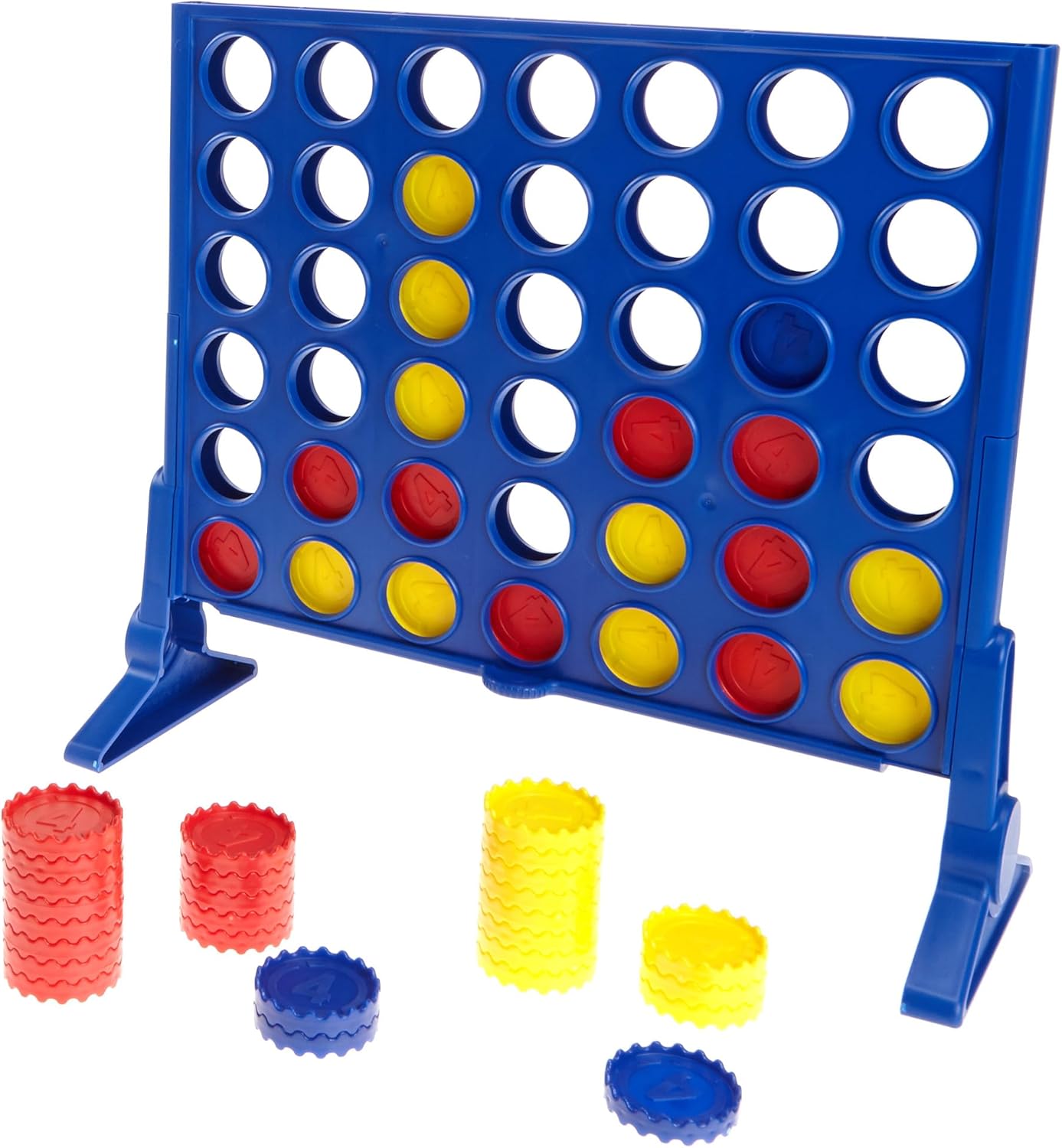 Hasbro Gaming Connect 4 Strategy Game for Kids Ages 6 and Up, Family Game Room Board for Two Players