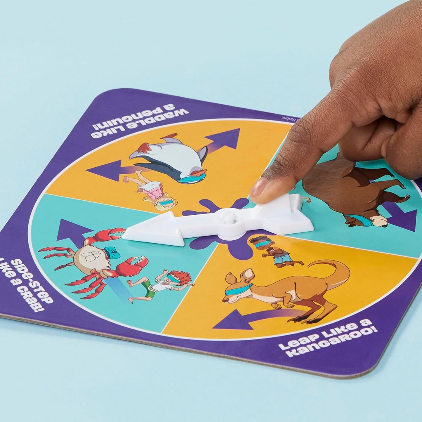 Hasbro Gaming Don't Step in It! – Safe Indoor Game for Preschool Playroom and Family Room Fun, Ages 4+