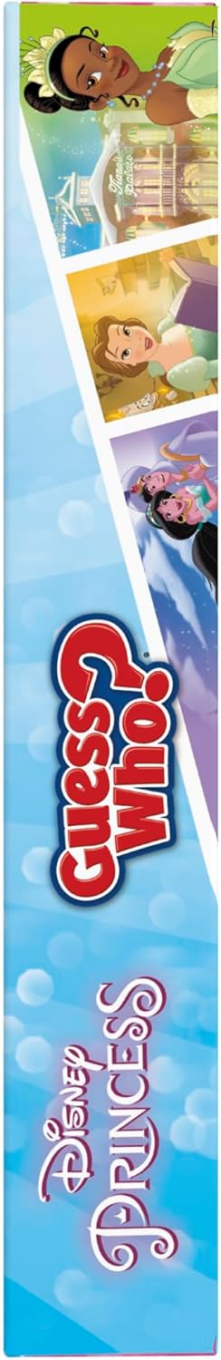 Hasbro Gaming Guess Who? Disney Princess Edition – Fold-Up Travel Game for Road Trips, Car Backseat and Airplane Trays