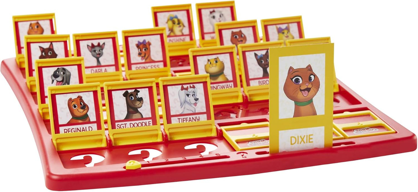 Hasbro Gaming Guess Who? People + Pets – Classic 2-Player Guessing Game for Kids Ages 6 and Up, Safe Screen-Free Playroom Activity