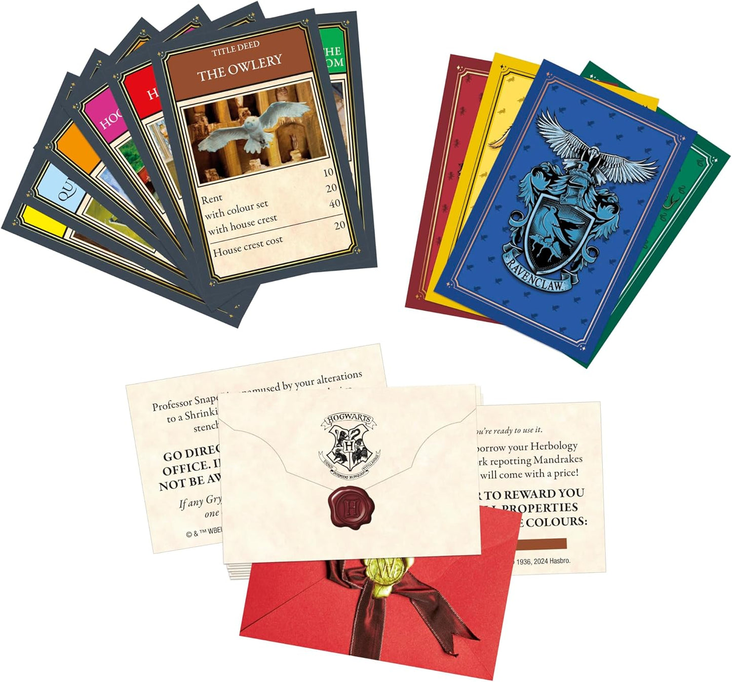 Hasbro Gaming Monopoly Harry Potter Edition Board Game – Safe and Screen-Free Indoor Activity for Kids' Bedrooms, 2 to 6 Players