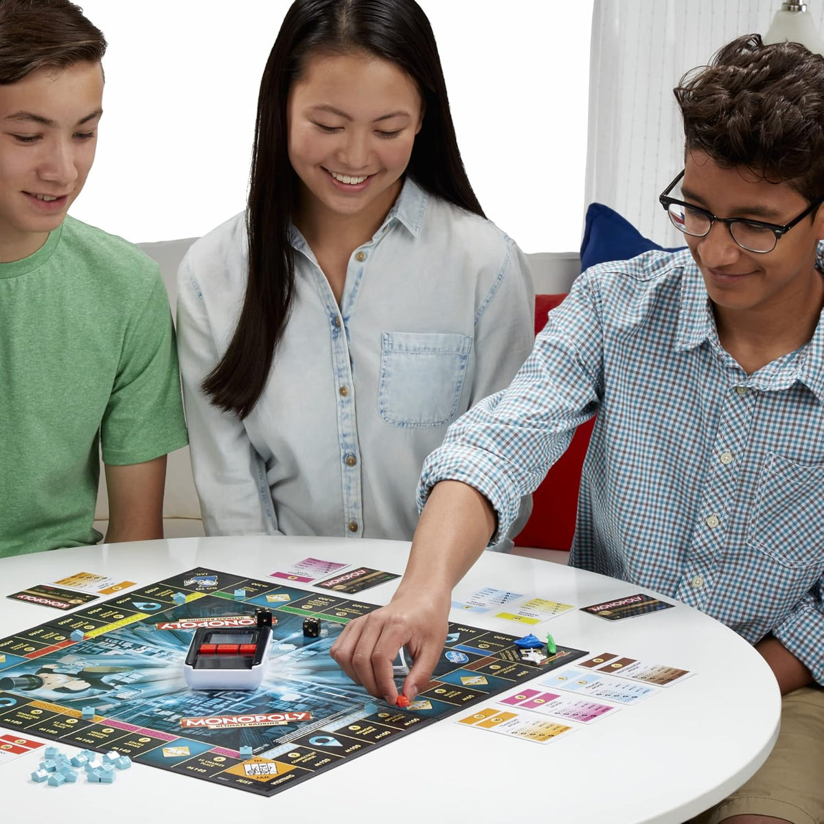 Hasbro Gaming Monopoly Ultimate Banking Edition – Educational Finance Game That Builds Math and Money Skills for Kids 8+