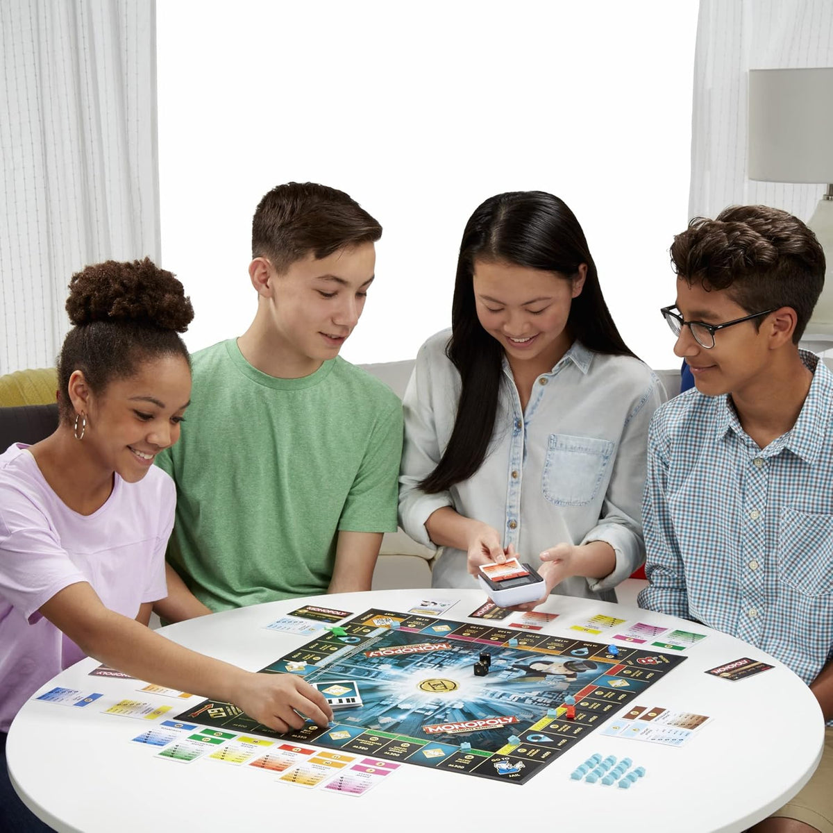 Hasbro Gaming Monopoly Ultimate Banking Edition – Educational Finance Game That Builds Math and Money Skills for Kids 8+