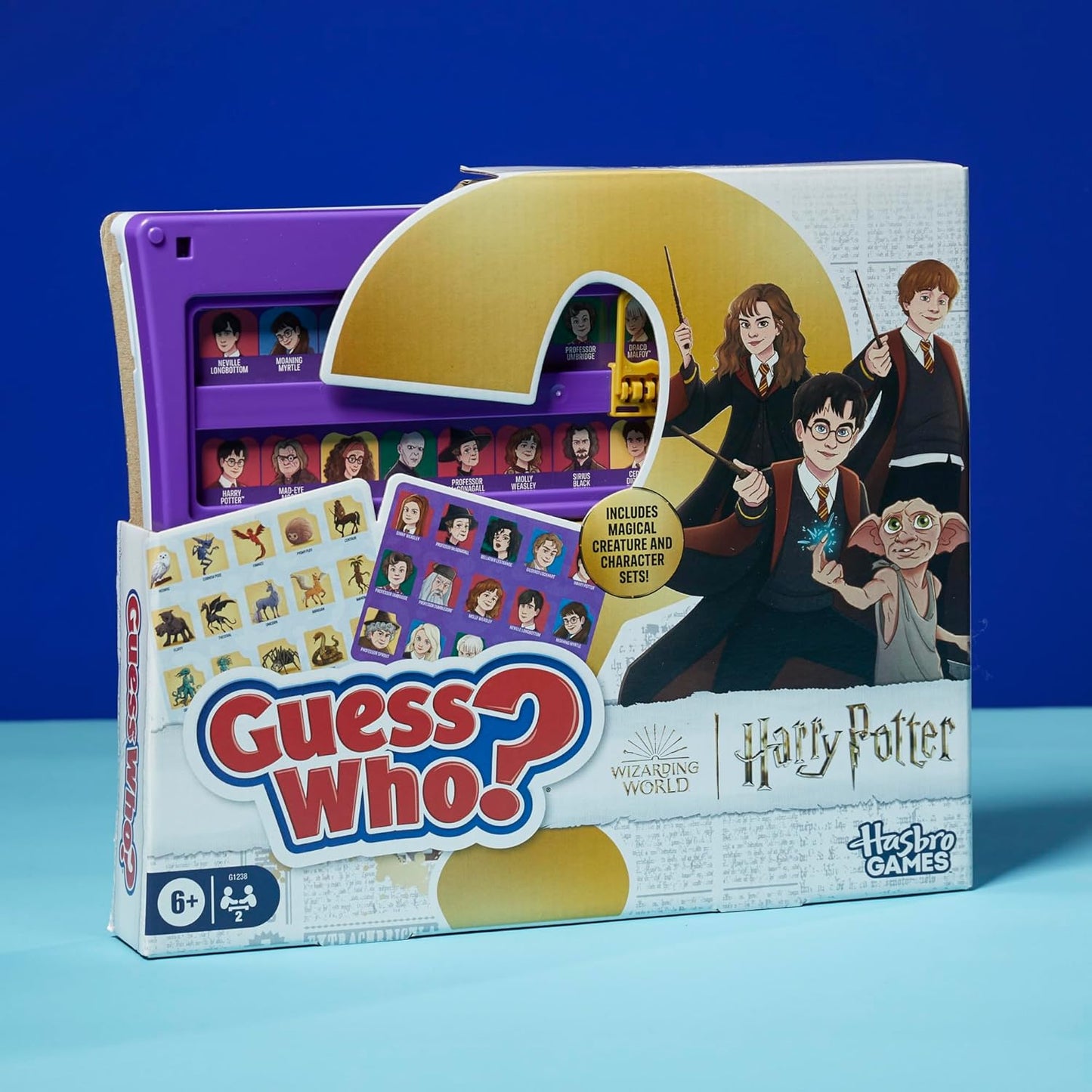 Hasbro Guess Who? Harry Potter Edition – Mindful Screen-Free Family Game for Relaxing Game Nights, Ages 6 and Up, 2 Players