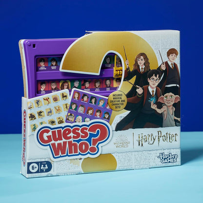 Hasbro Guess Who? Harry Potter Edition – Mindful Screen-Free Family Game for Relaxing Game Nights, Ages 6 and Up, 2 Players
