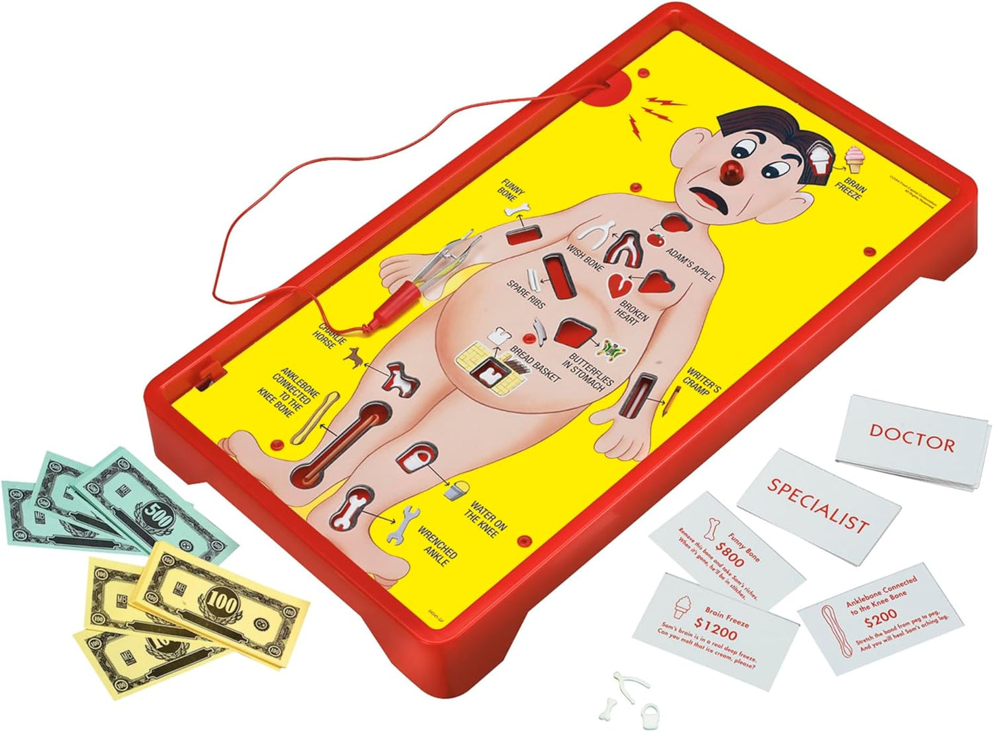 Hasbro Operation Electronic Board Game – Safe Tabletop Play for Kids Ages 6+ in the Family Playroom