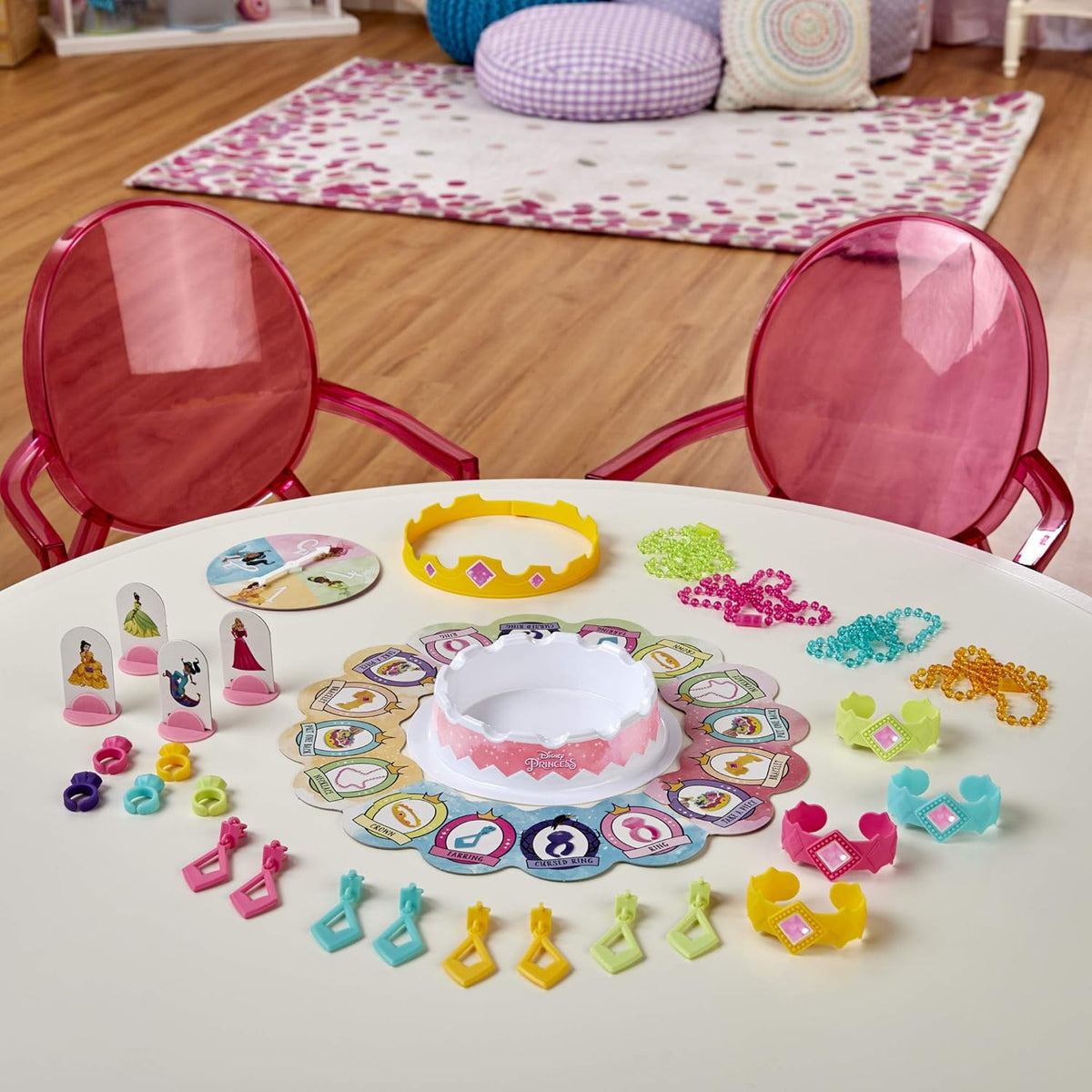 Hasbro Pretty Pretty Princess Disney Edition – Ready-to-Play Birthday Present for Disney Fans Ages 5 and Up