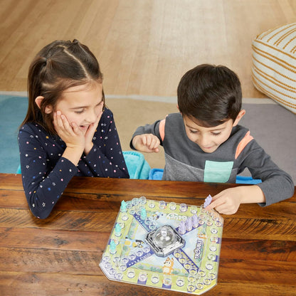 Hasbro Trouble: Bluey Edition Board Game for Kids Ages 5+, Safe Playroom Family Game with Pop-O-Matic Roller