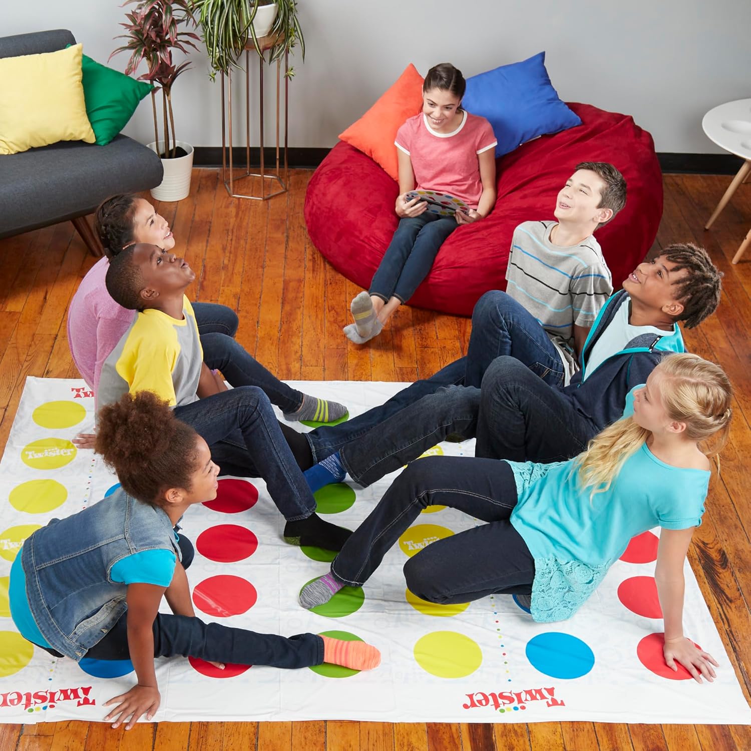 Hasbro Twister Ultimate – Fun Family Birthday Gift for Kids and Tweens, Amazon Exclusive Alexa Game, Ages 6+