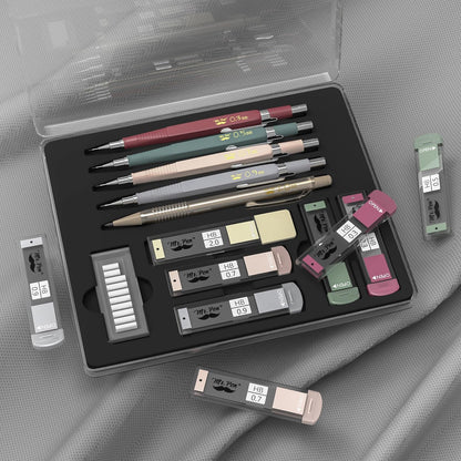 hb hardness lead refills bundled for every size plus a dedicated 2.0mm refill tube