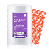 wanguagua Recycled Cushioning Wrap 12 in x 72 ft – Less-Is-More Shipping Supply for Small Business, Flat Backed Sheets