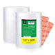 12in. x 50ft. / 2 Rolls - Clear