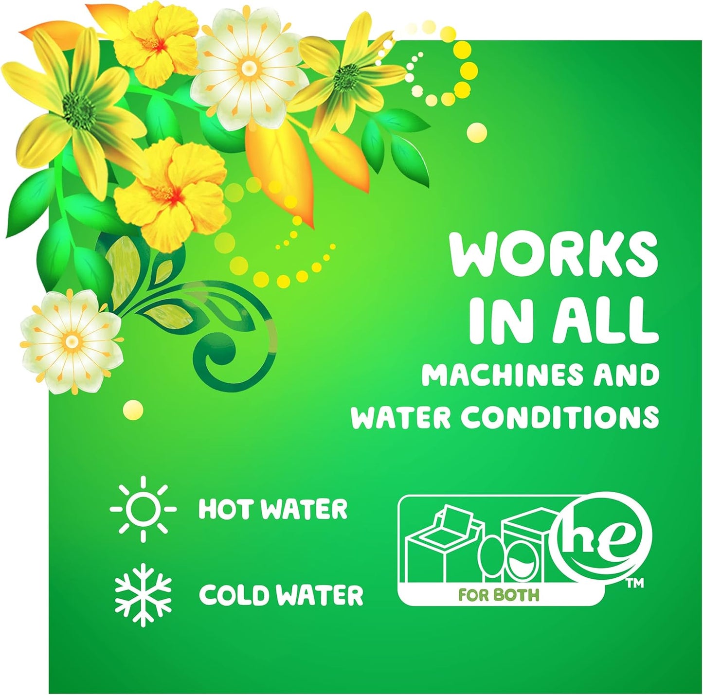 he-compatible liquid formula safe for all washing machine types and water conditions