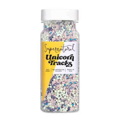 heart and star-shaped natural confetti sprinkles