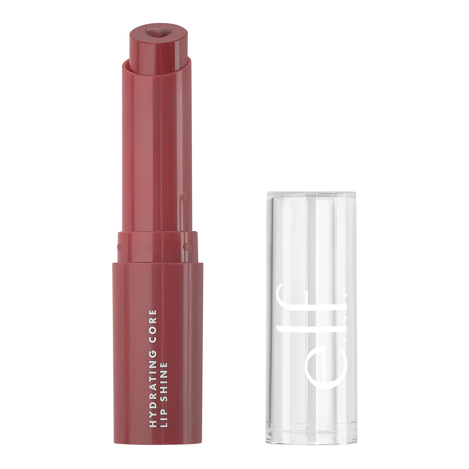 heart-shaped inner core with skincare benefits encased in a tinted outer shell