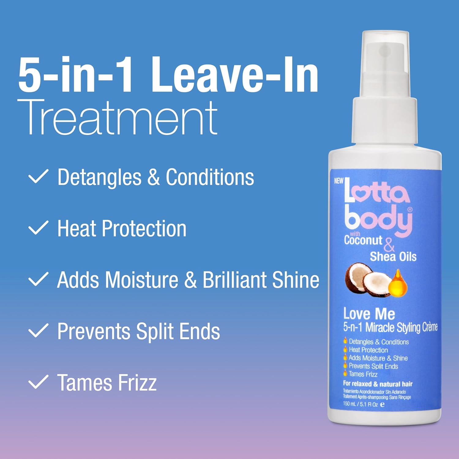 heat protection compatible with blow dryers, flat irons and curling tools