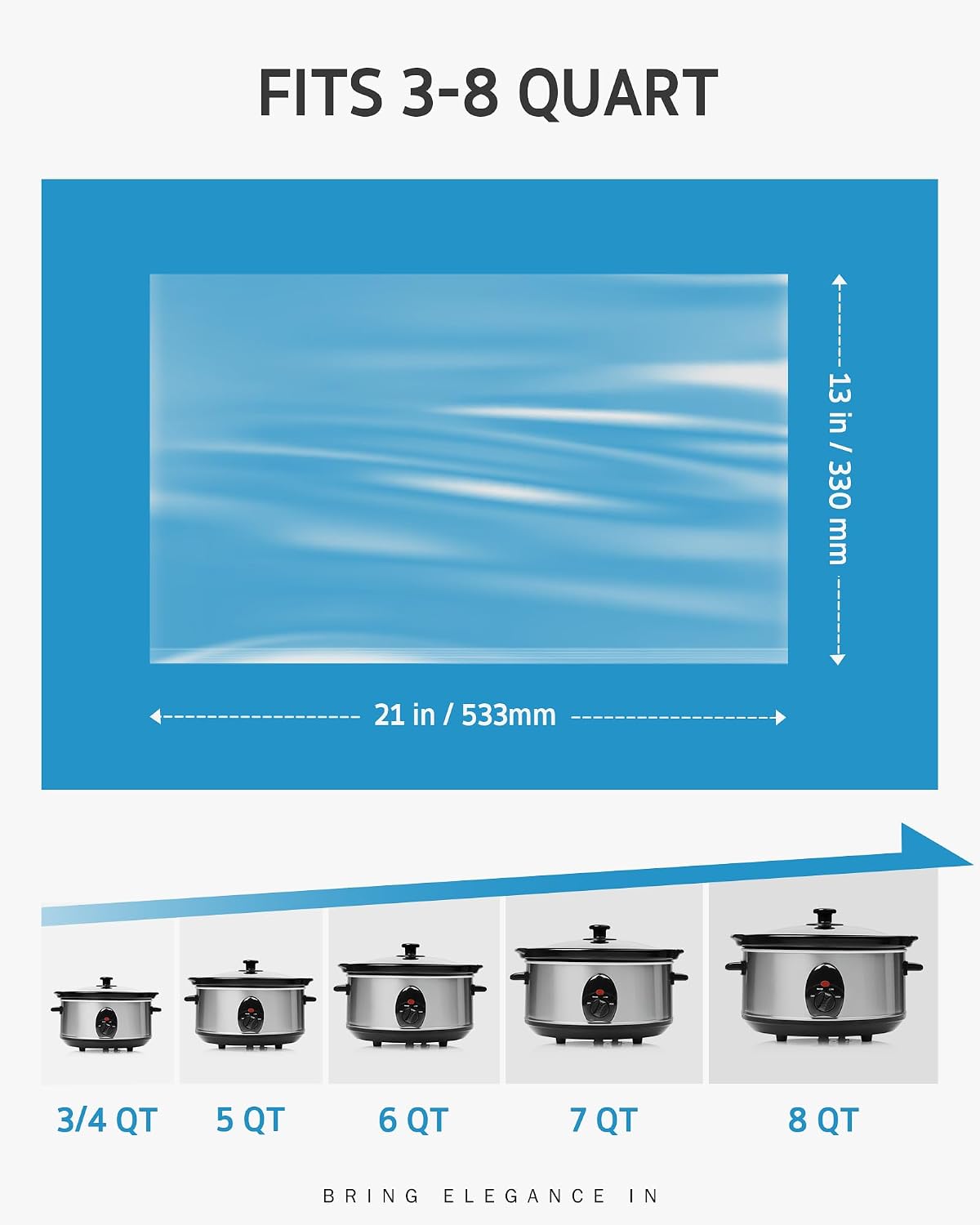 heat resistance up to 400°f for extended cook times