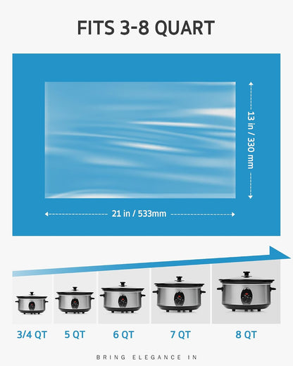 heat resistance up to 400°f for extended cook times