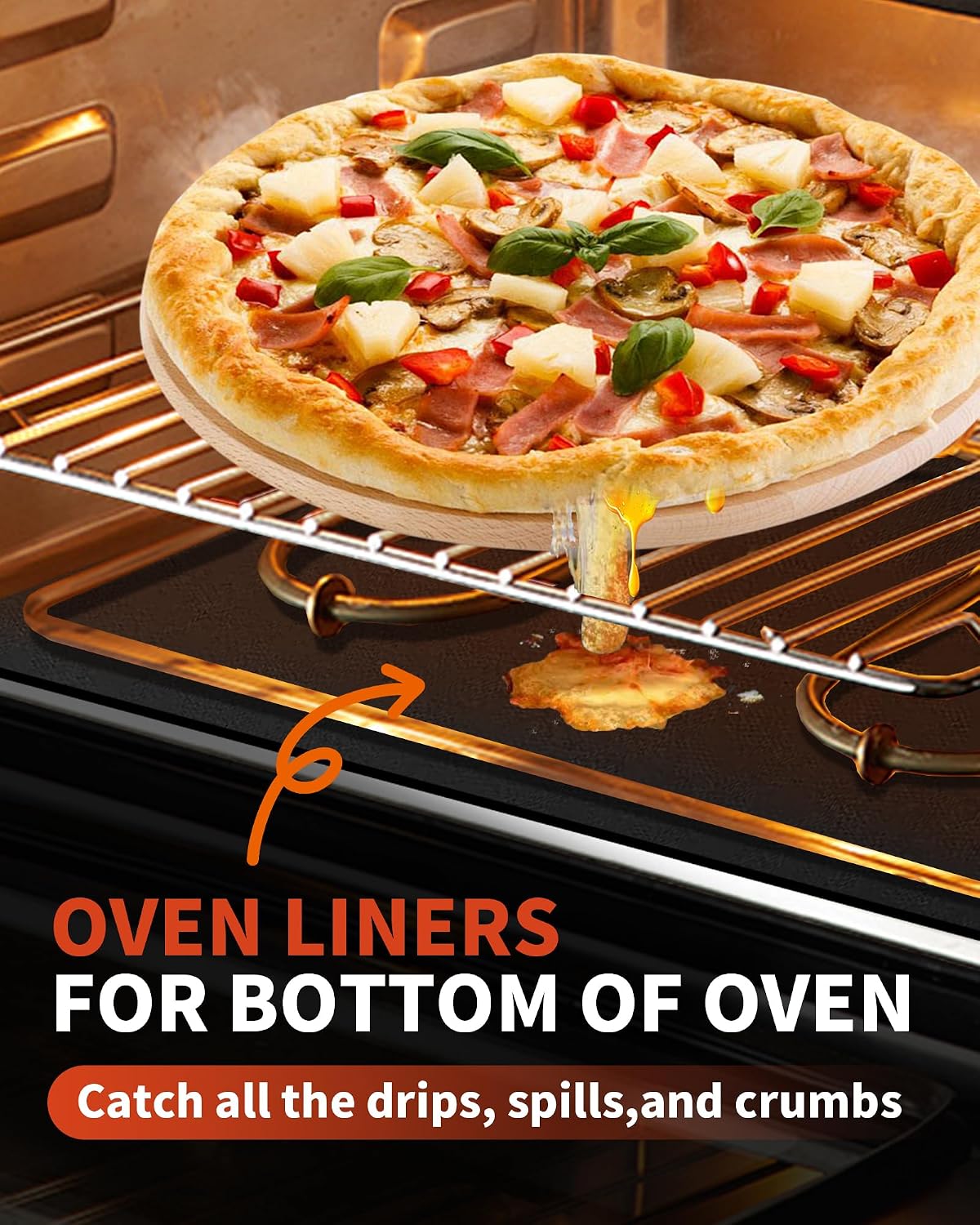 heat resistance up to 500°f (260°c) for safe use under broilers and during high-heat roasting