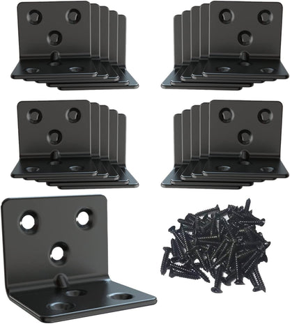 heavy-duty black stainless steel construction with painted anti-scratch, anti-rust finish